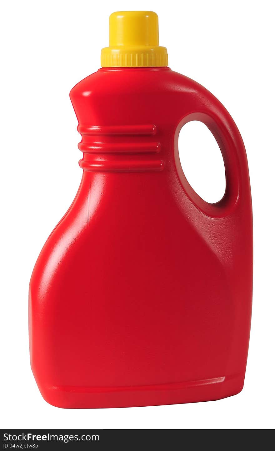 Detergent Bottle. Isolated