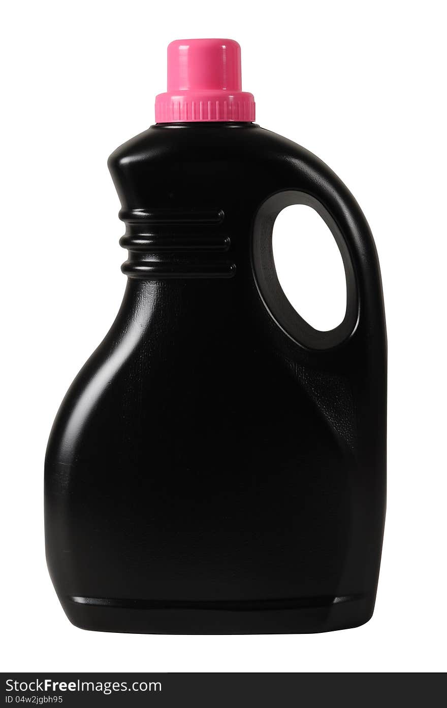 Detergent bottle. Isolated