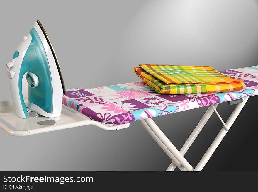 Ironing Board. Isolated