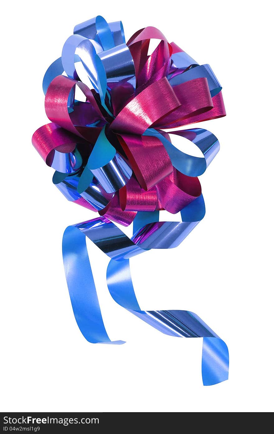 Ribbon. Isolated