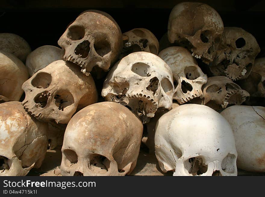 Skulls - Killing Fields, Cambodia