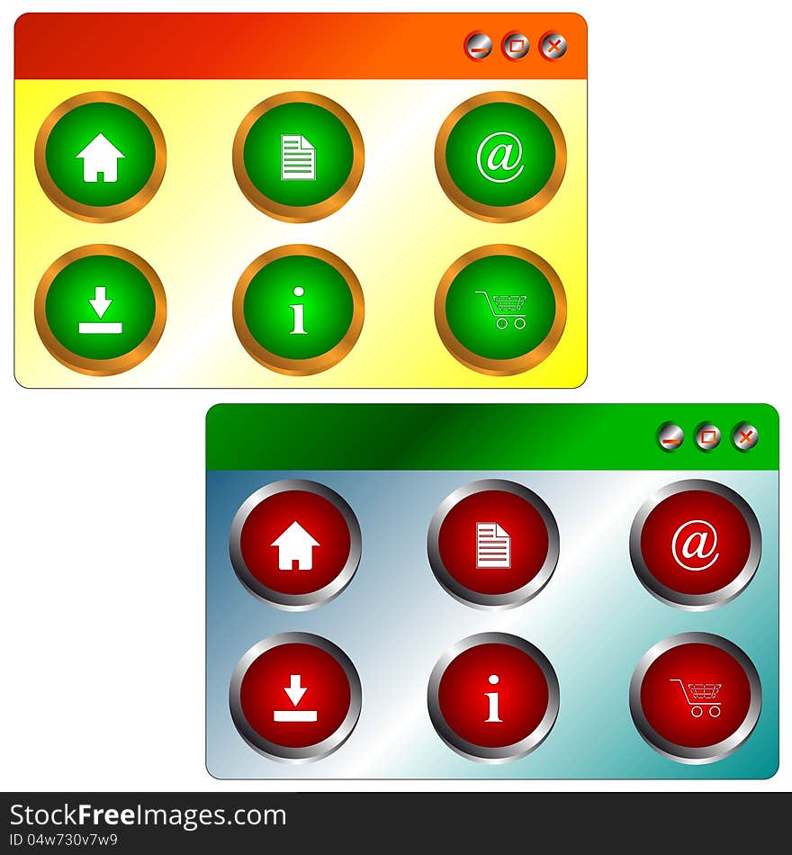 Site icons set