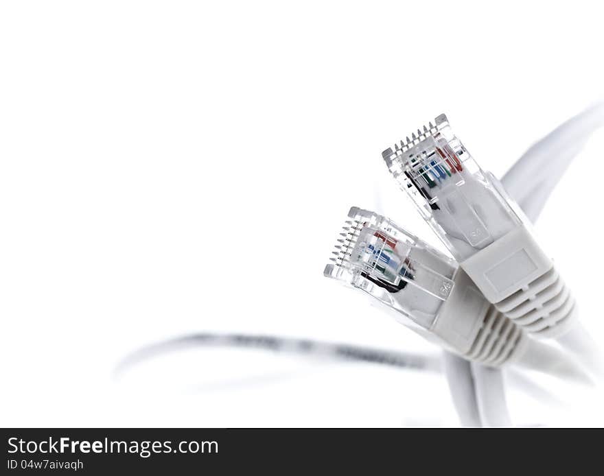 Two rj45 connectors