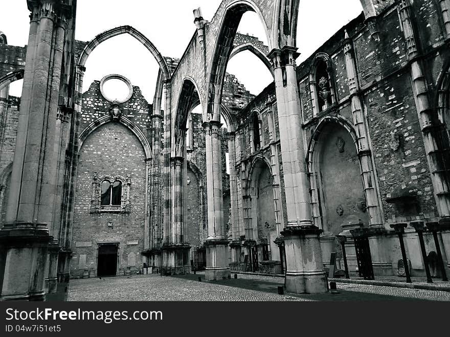 Carmo Convent in Lisbon