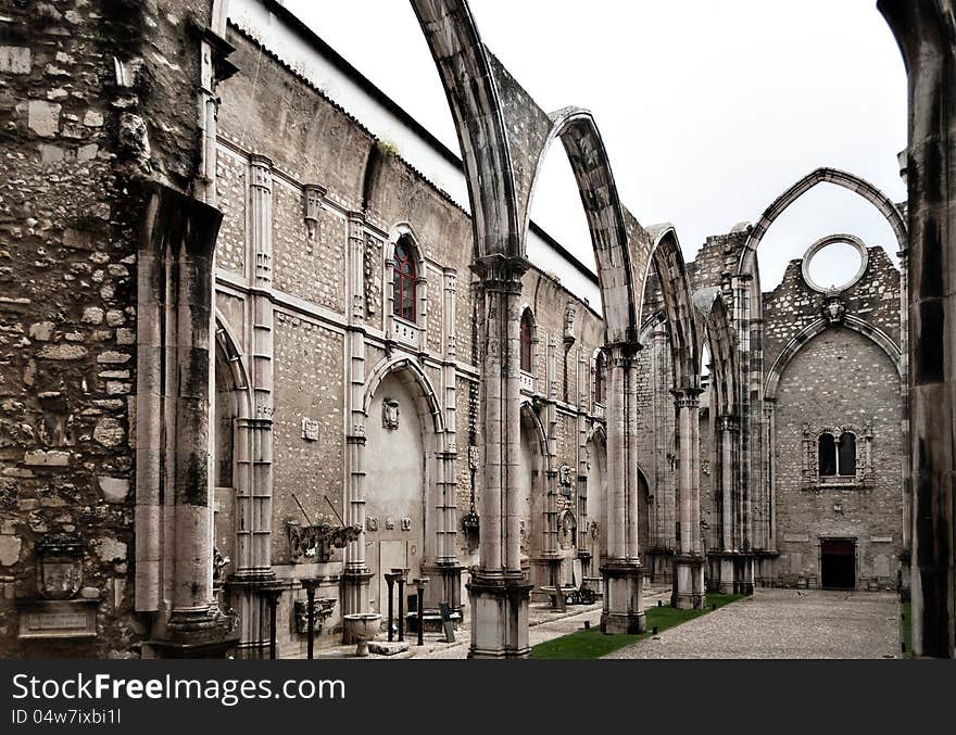 The Carmo Convent (Portuguese: Convento da Ordem do Carmo) is a historical building in Lisbon, Portugal. The Carmo Convent (Portuguese: Convento da Ordem do Carmo) is a historical building in Lisbon, Portugal.