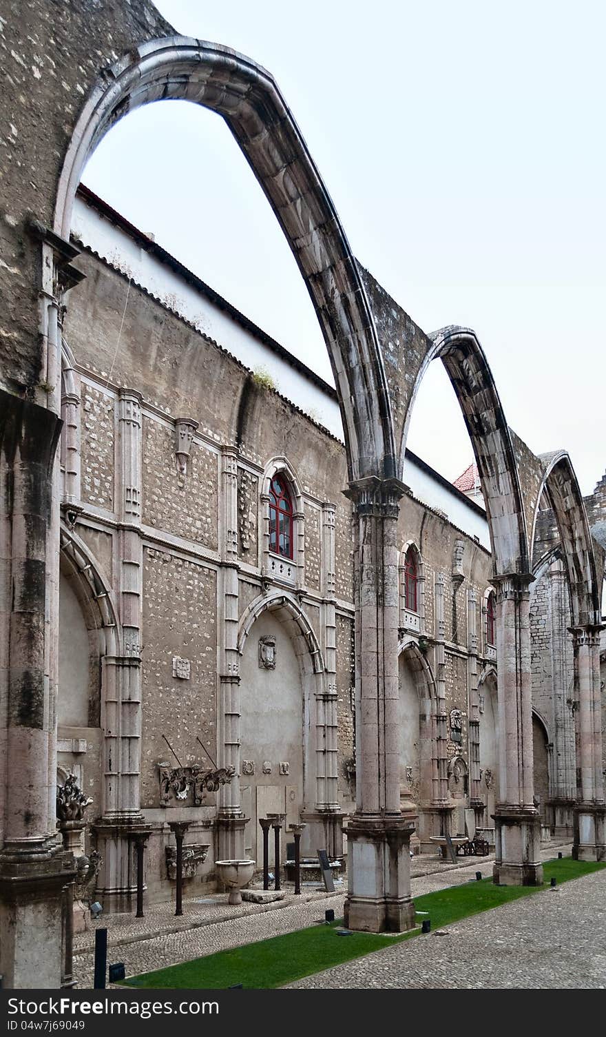 Carmo Convent in Lisbon, Portugal