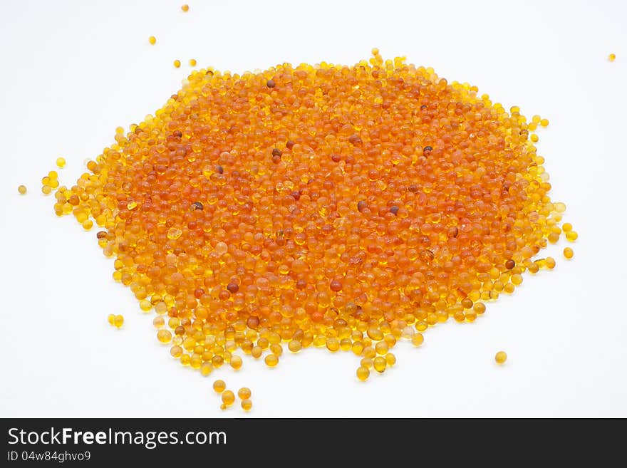 Silica Gel Blue, yellow, red. Small desiccant beads. Silica Gel Blue, yellow, red. Small desiccant beads.