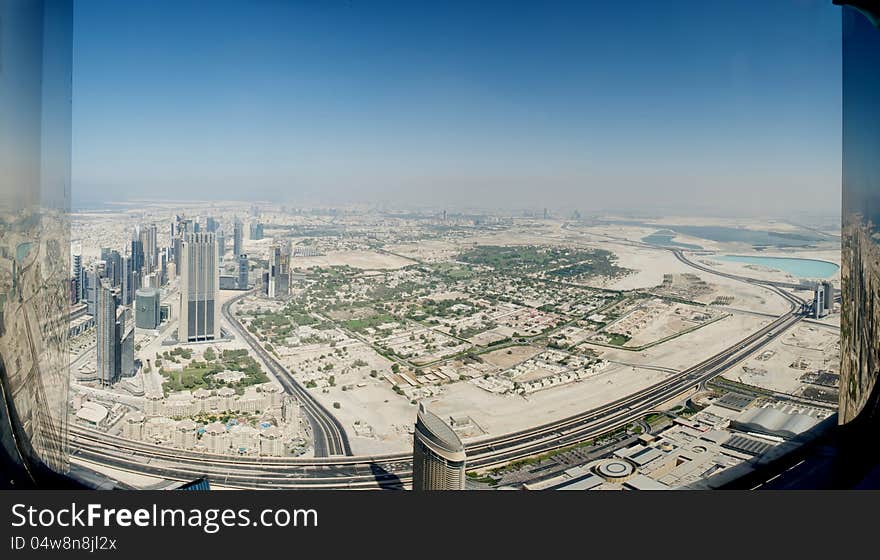 Dubai from the top