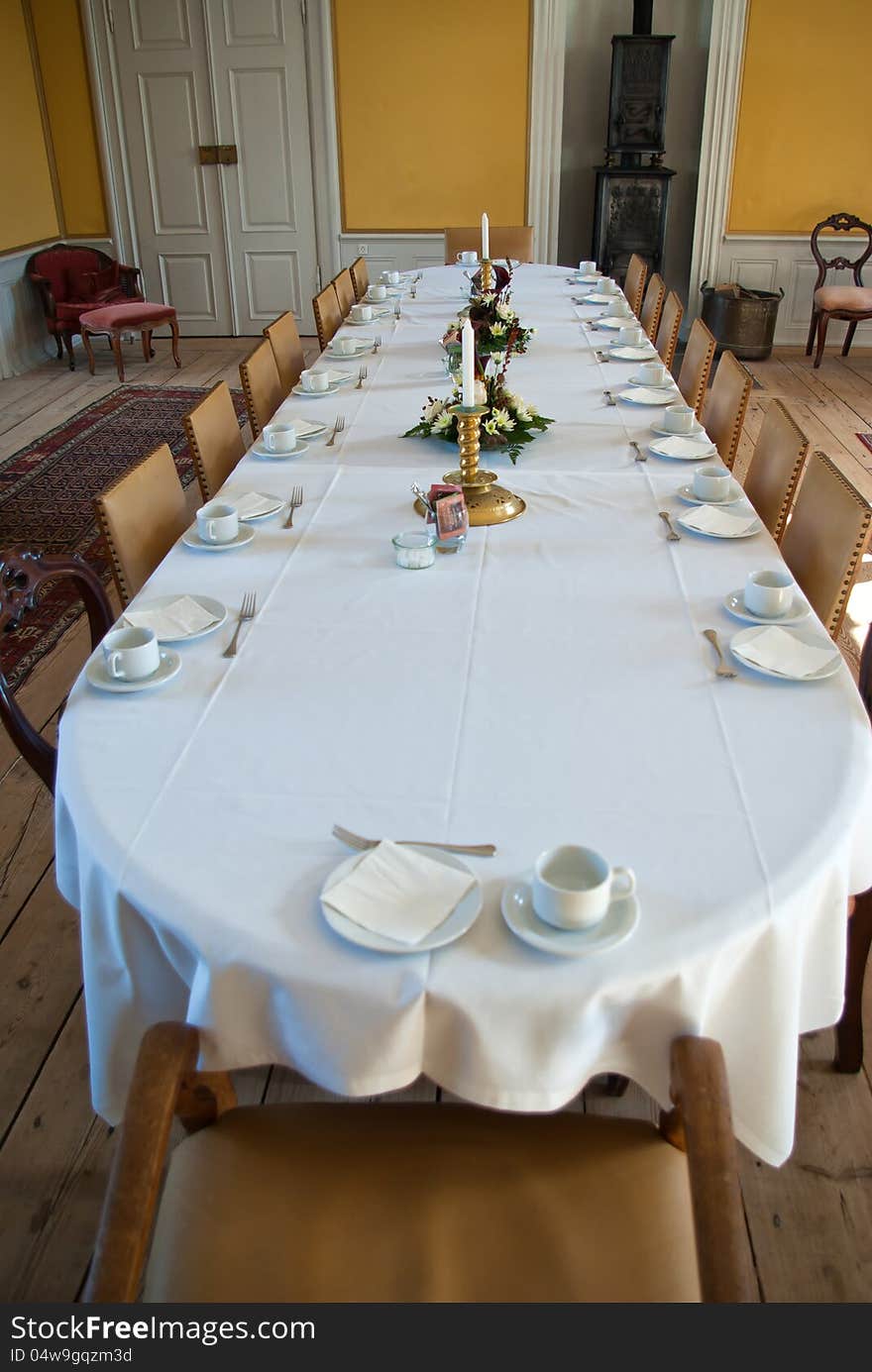 Conference meeting room in a hotel