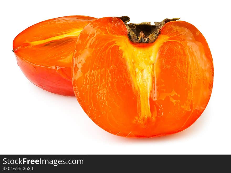 Persimmon cut