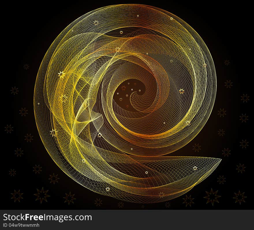 Velvet Spiral design created in Adobe Illustrator.