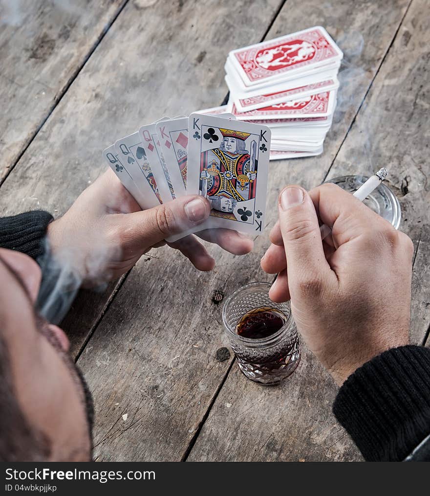 A Poker Hand Full House