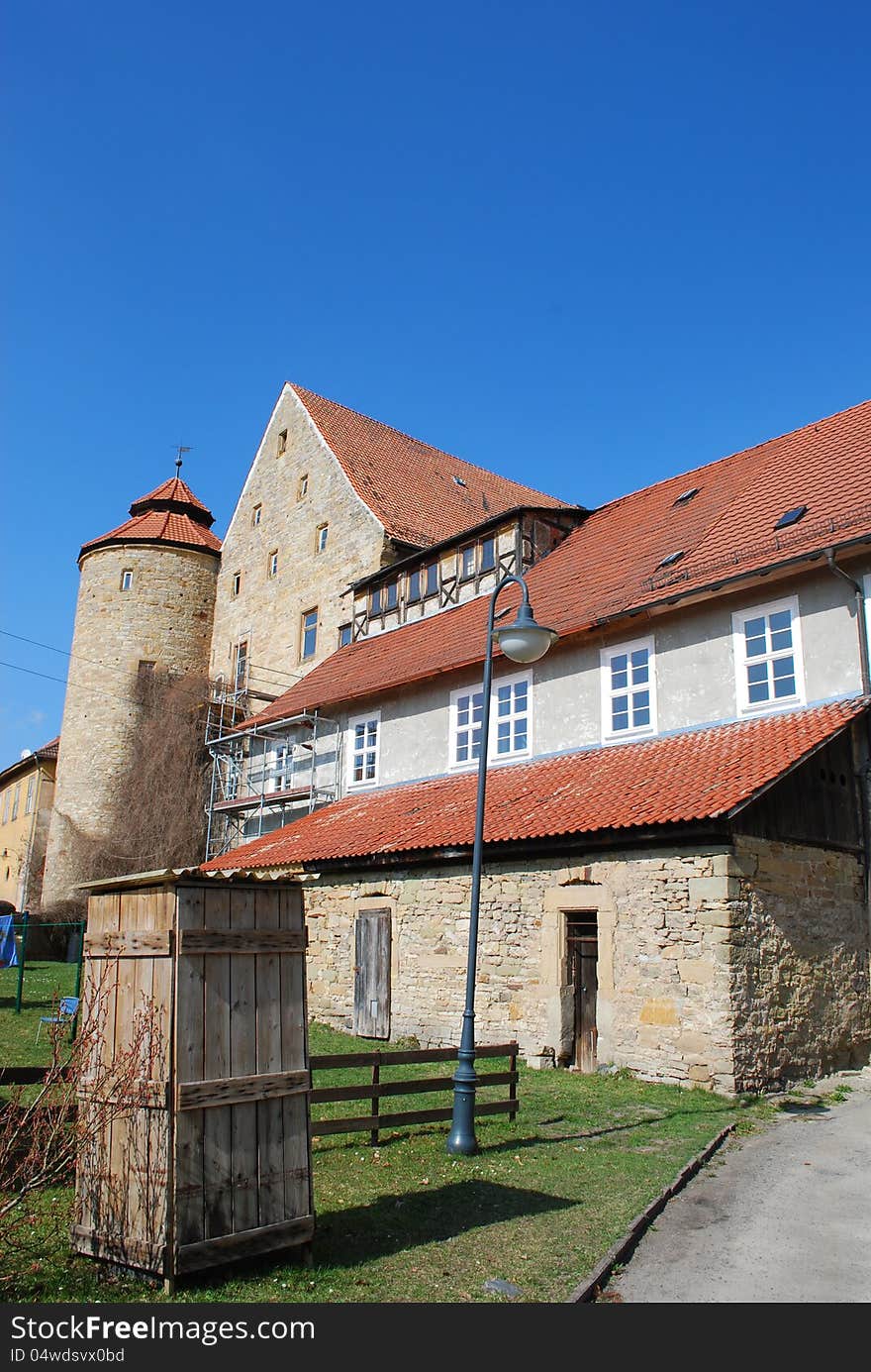 Castle glücksburg römhild thuringia germany