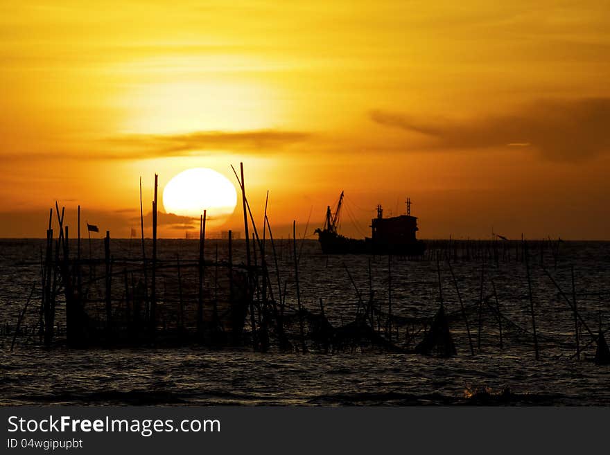 Sunset beyond the Sea