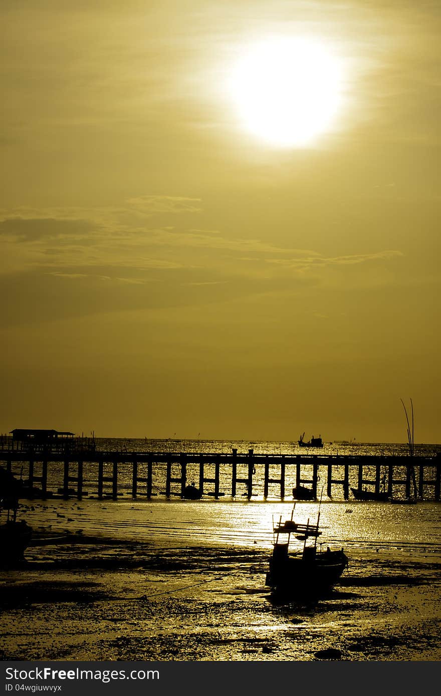 Sunset beyond the Sea