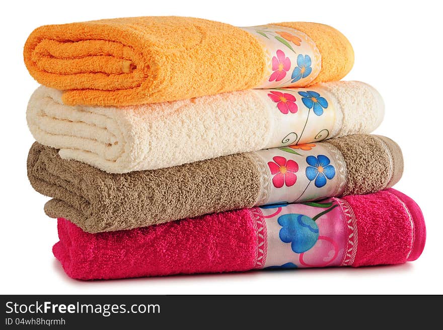 Bath towels.