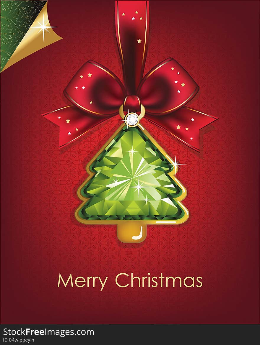 Christmas background with Christmas tree.  illustration. Christmas background with Christmas tree.  illustration.