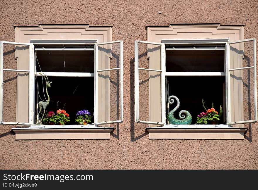 Windows of Salzburg