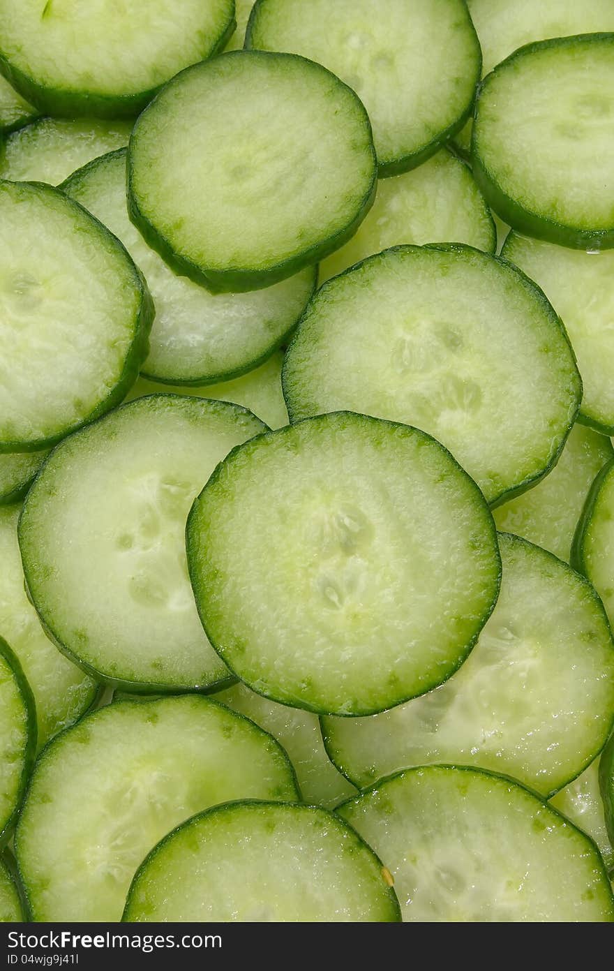 Green cucumber