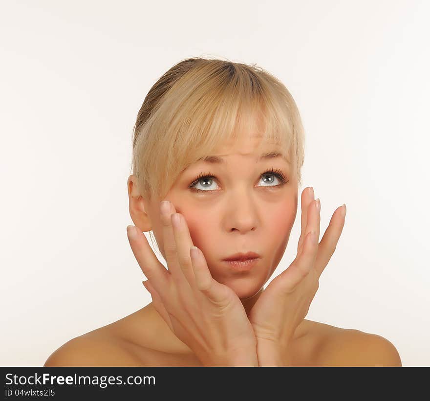 Portrait Of A Beautiful Young Woman