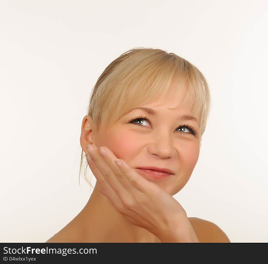 Portrait Of A Beautiful Young Woman