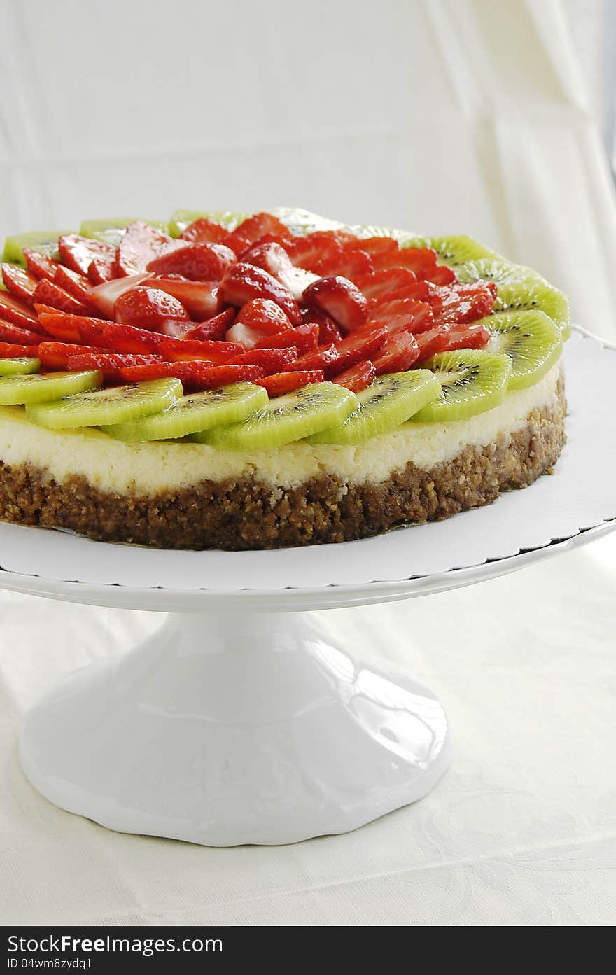 Fruit cheesecake