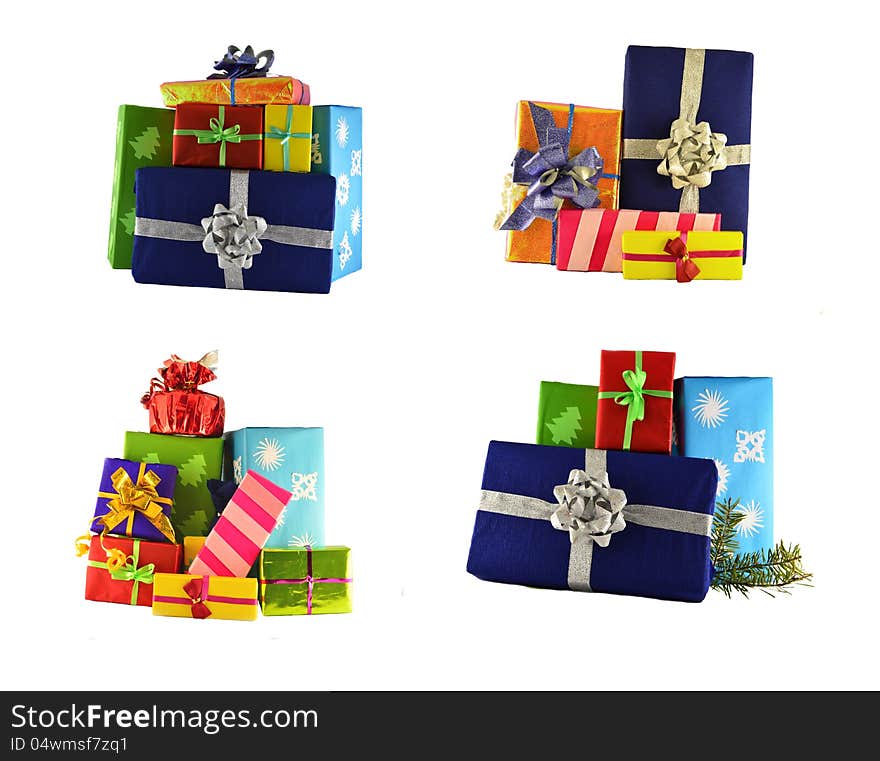 Set of gift boxes