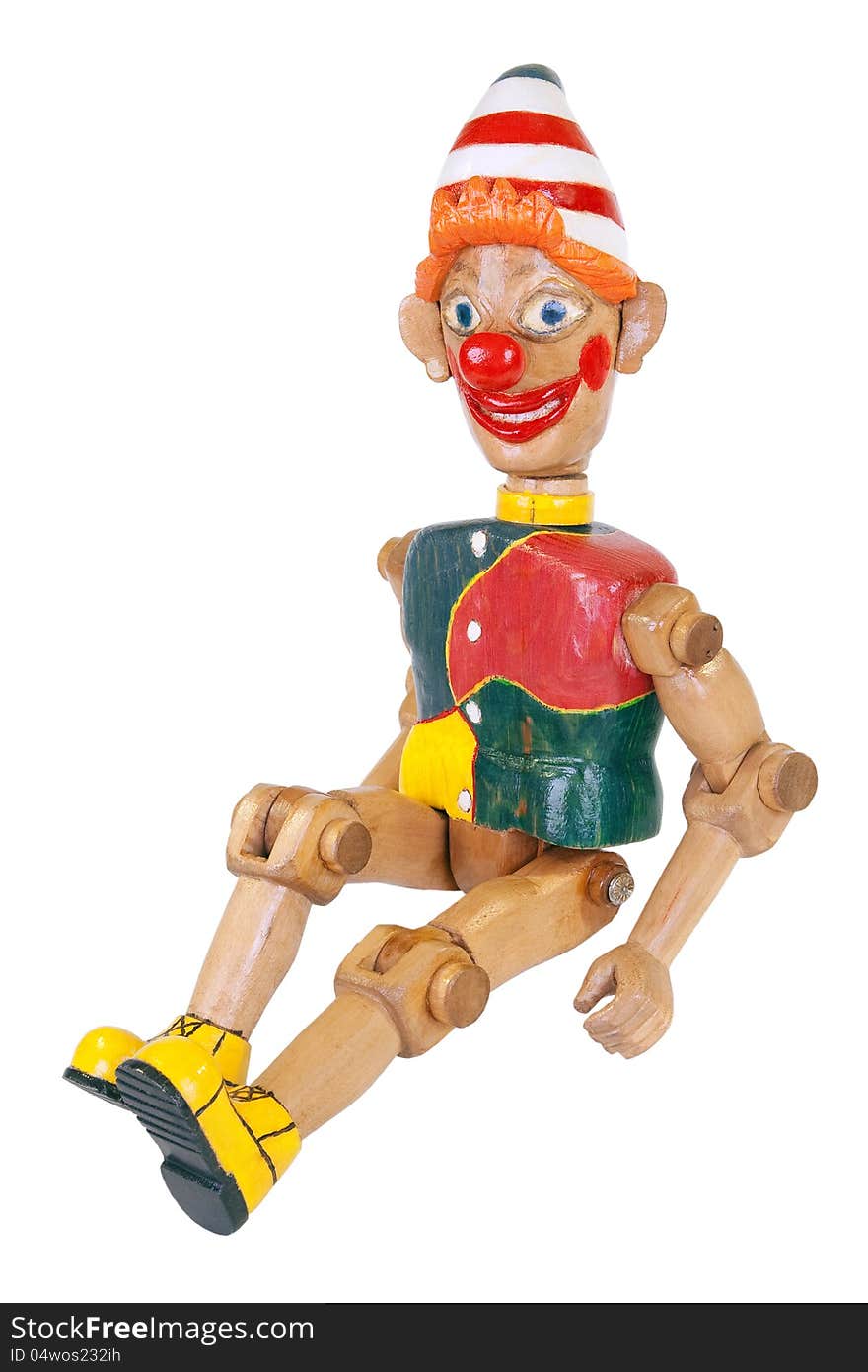 Wooden doll