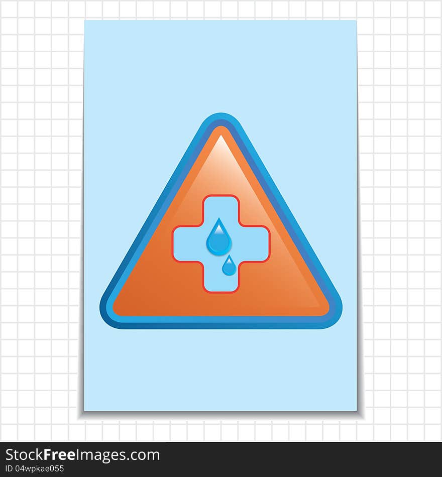 Blood donation vector.