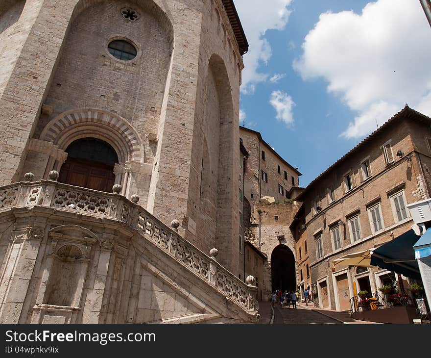 Church of St.Ercolano in Perugia. Church of St.Ercolano in Perugia