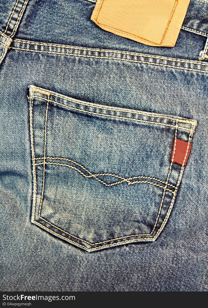 Blue jeans pocket,clothing and accessories