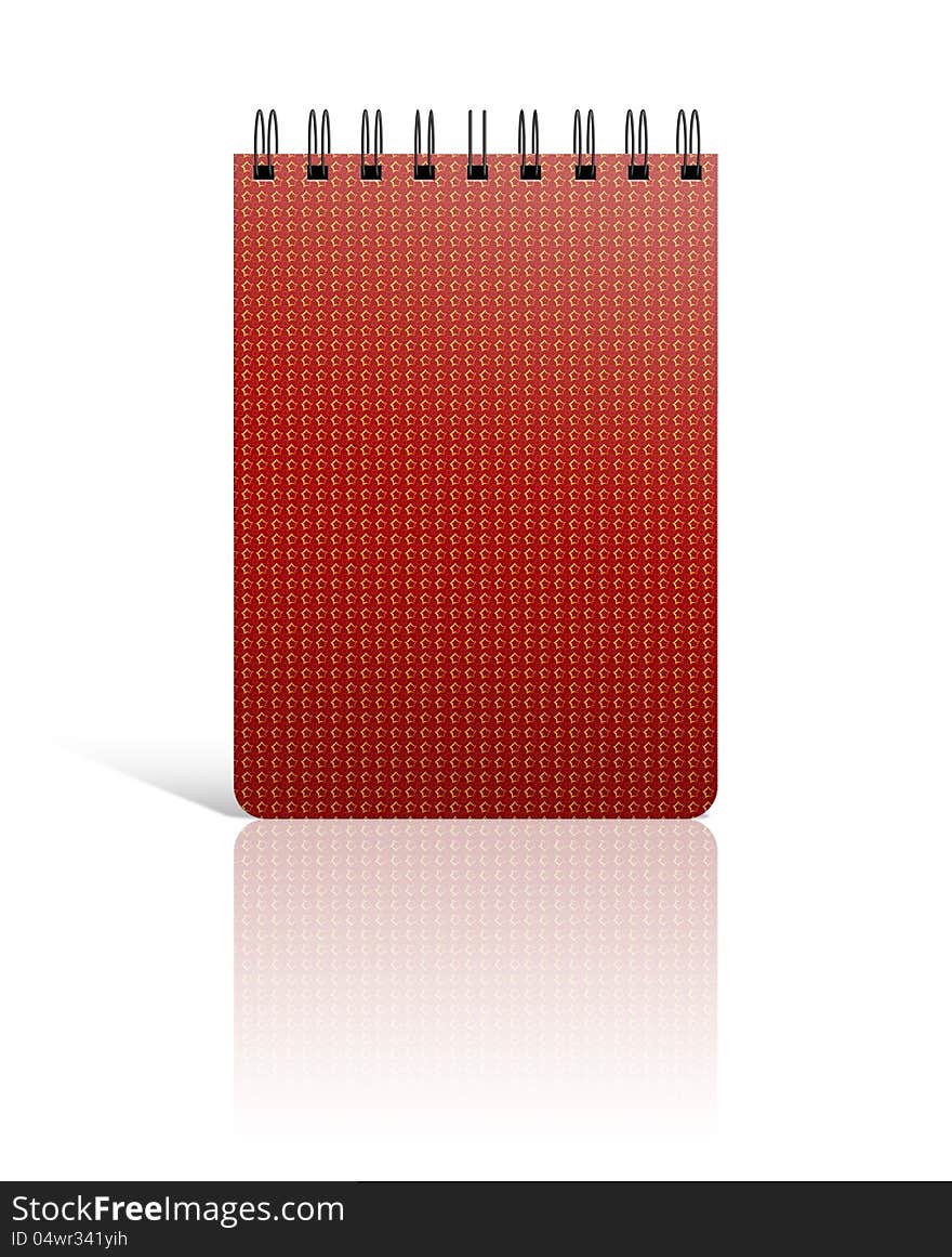 The Red Cover Of Note Book