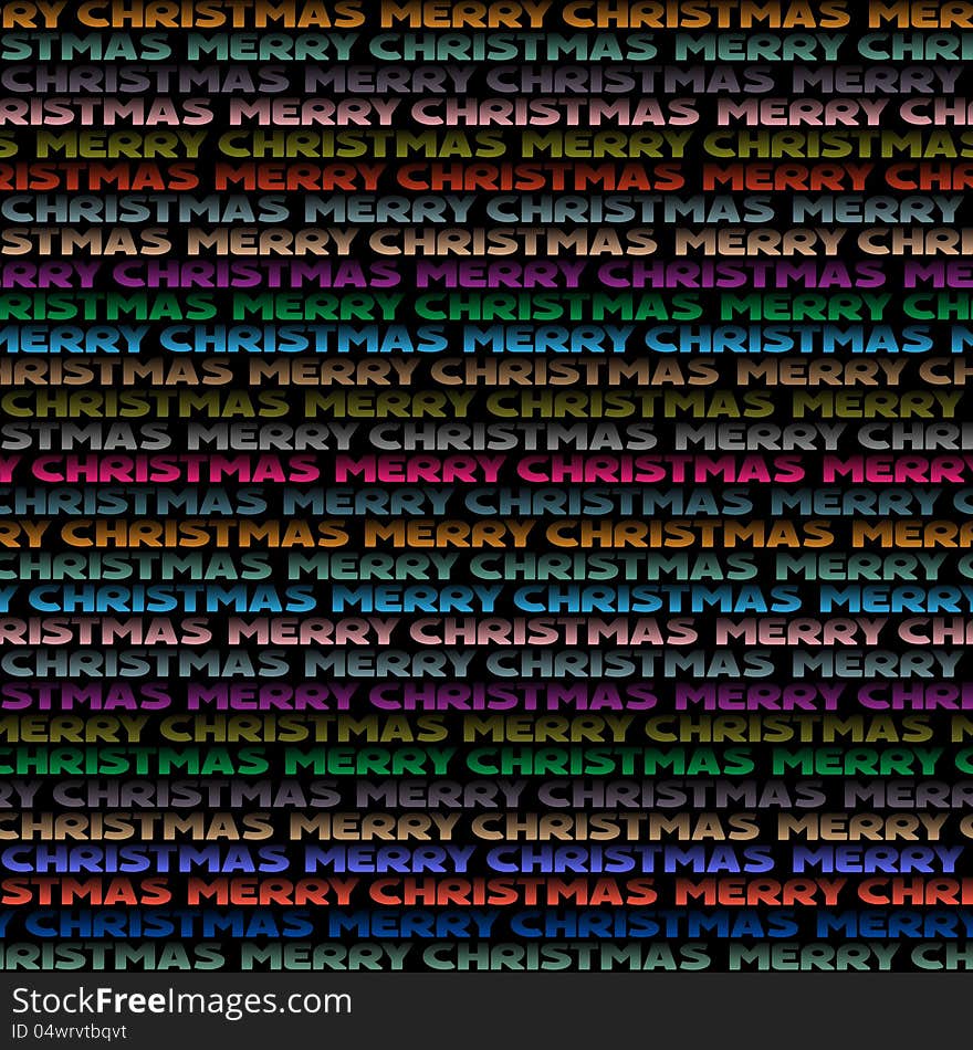 Merry christmas wallpaper. Vector seamless background