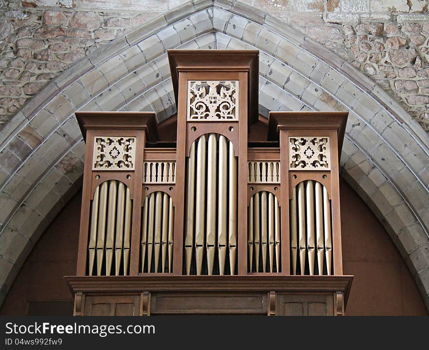 Church Music Organ.