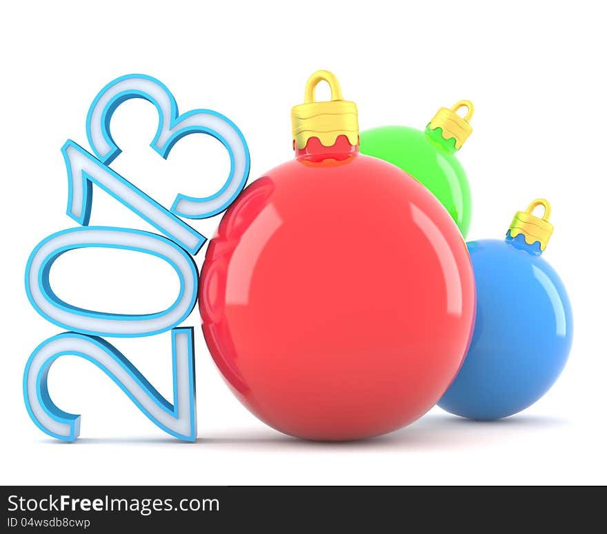 Christmas baubles