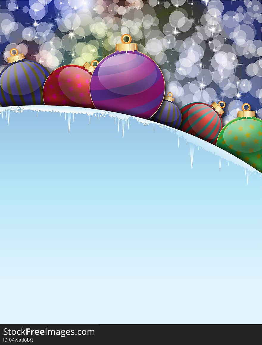 Christmas Background with space for text..