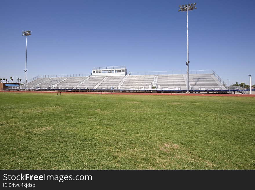 Bleachers and Field