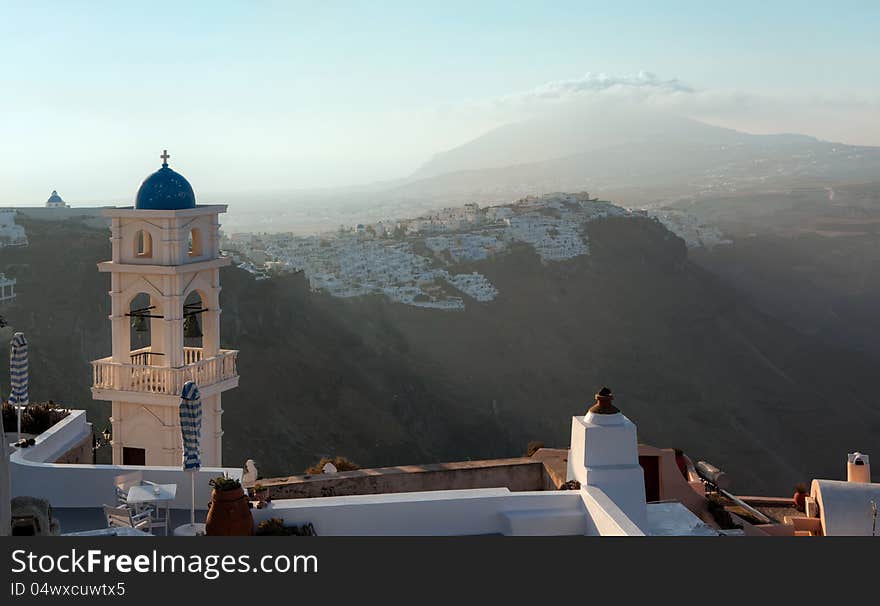 Sunrise on Santorini