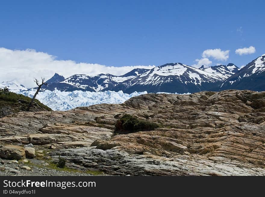 Rock, Ice And Sky