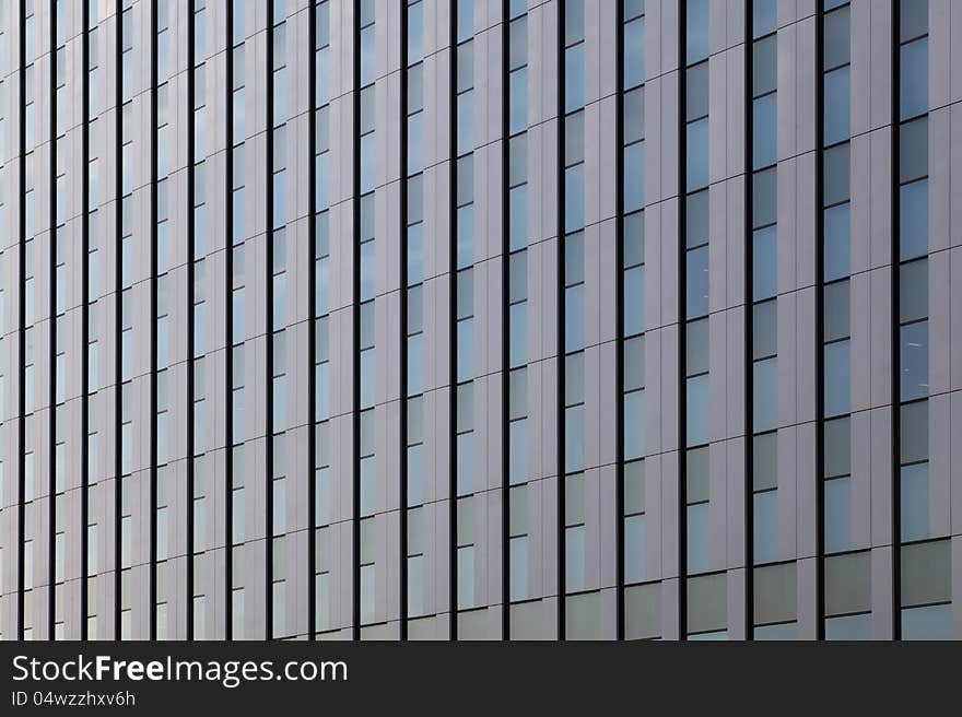 Glass textured pattern from office building