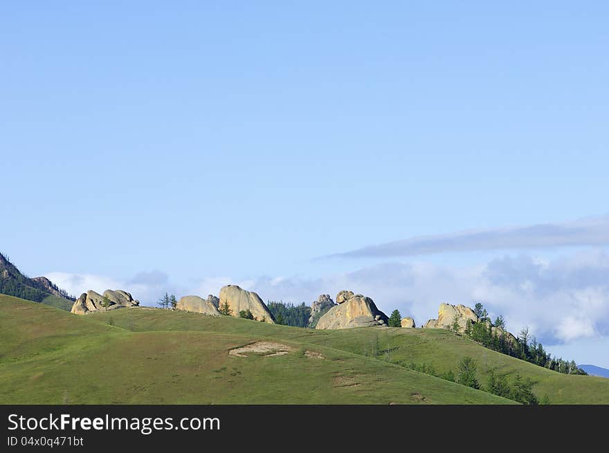 Mongolian landscape