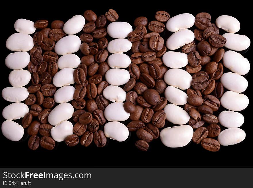 Haricot And Coffe Beans