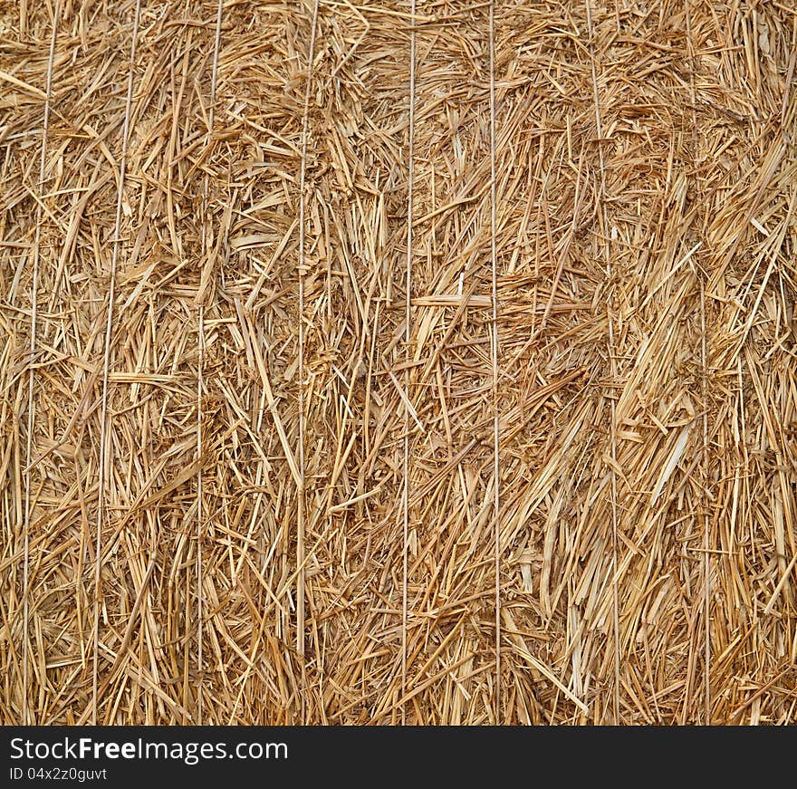 The straw in Thailand farm