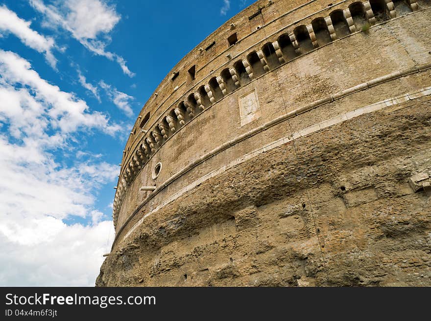 Emperor Adrian S Mausoleum In Rome