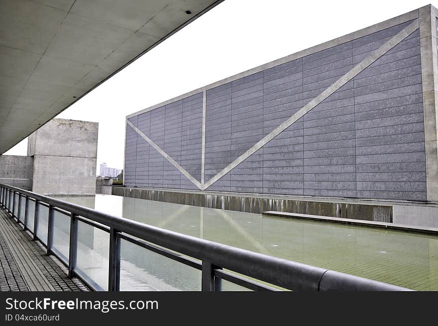 Sayamaike Historical Museum, Osaka, Japan, The Sayamaike was constructed as an agricultural reservoir for flood control measures but was remodelled into a flood control dam.