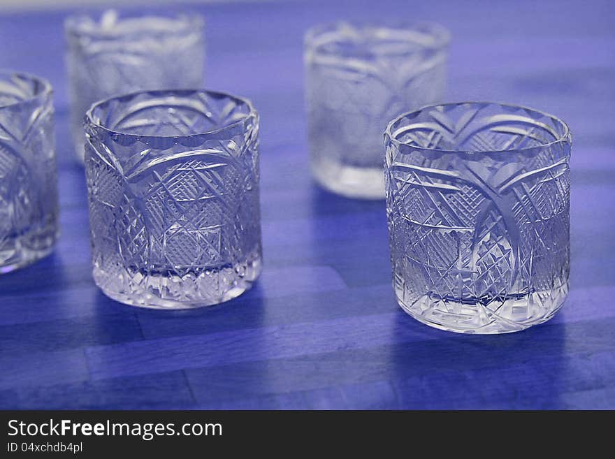 Crystal Vodka Glasses