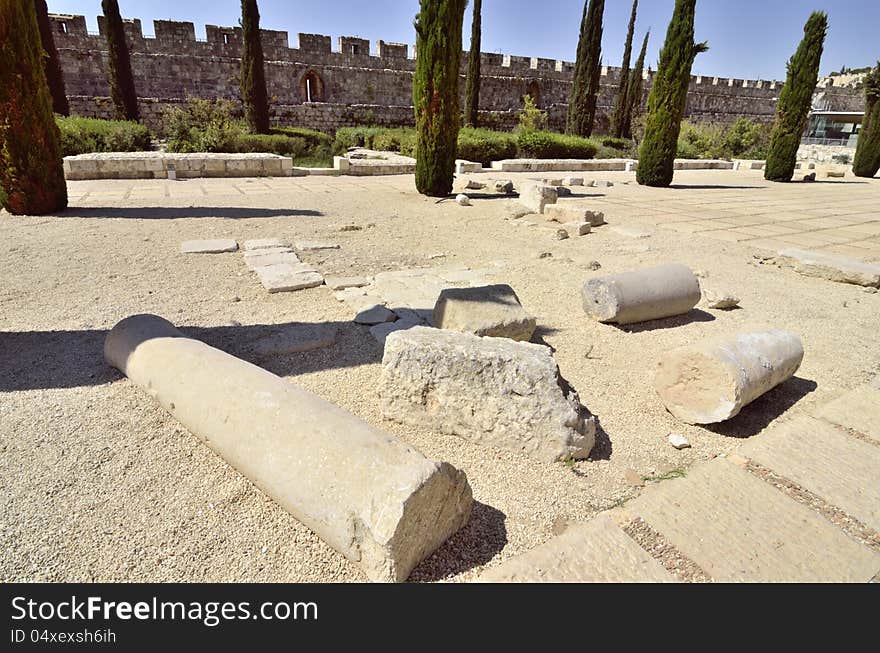 Old city of Jerusalem, Israel.