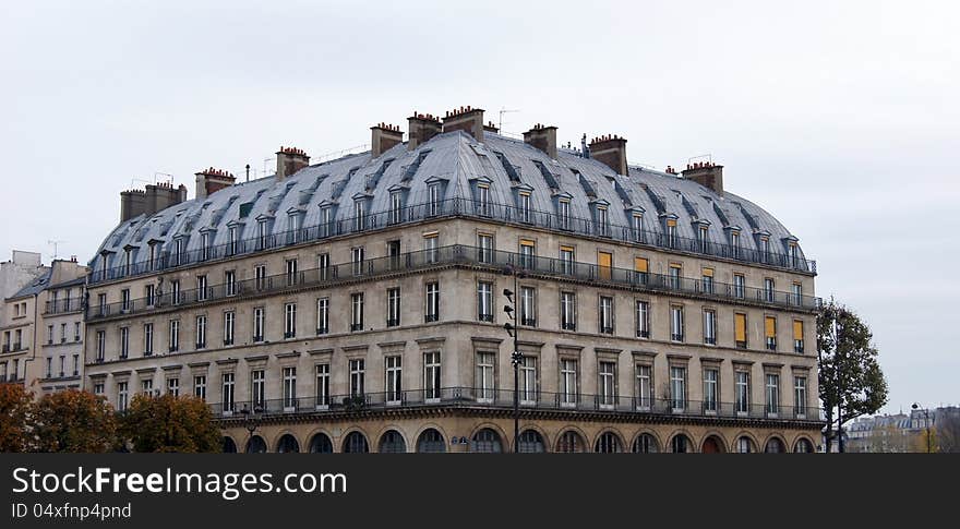 Paris, building architecture