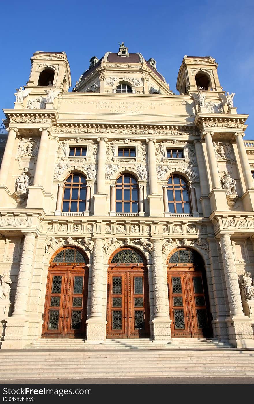 Kunsthistorisches Museum In Vienna, Austria