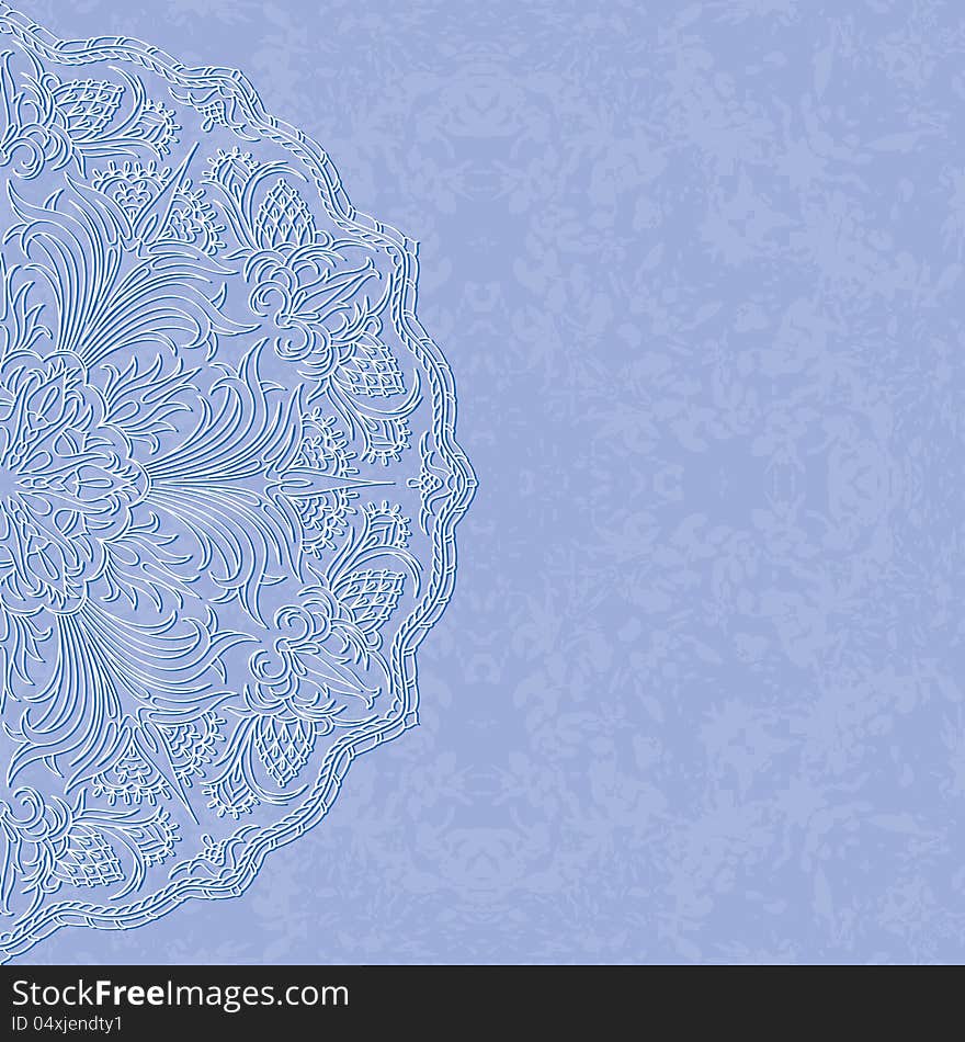 Vector Ornamental Background.